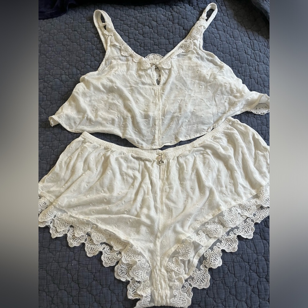 Free People L/XL sleep/lounge set
